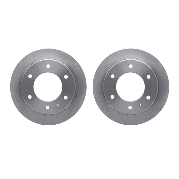 Dynamic Friction Company Rear Brake Rotors 6002-37005