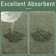 thumbnail image 3 of Bathroom Rugs LOCHAS - Alfombra de baño pequeña (60 x 43 cm), color verde salvia, 3 of 7