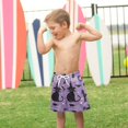 thumbnail image 4 of FORMRS Boys Swim Trunks Quick Dry Mesh Liner Boardshorts Sizes XS-XL, Halloween Cats, 4 of 7
