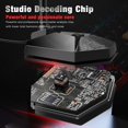 thumbnail image 5 of Computer Usb Microphone Rgb Luminous Flexible Microphone Chat Video Conference Microphone black, 5 of 5
