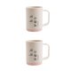 thumbnail image 2 of Billuyoard Taza de para parejas con asa, tazas para cepillos de dientes, soporte para cepillos de plástico para amantes de los colores en rosa 2 2Conjunto, 2 of 6