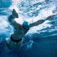 thumbnail image 3 of Brybelly SSWI-001 Silicone Swim Cap, Blue, 3 of 6