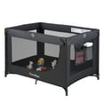 thumbnail image 1 of Pamo Babe Parc pour Bébé, Parc Portable Robuste avec Matelas, Sac de Transport (Noir), 1 of 7