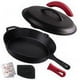 thumbnail image 1 of Sartén de hierro fundido Cuisinel Juego de sartenes con tapa, 1 of 1