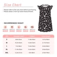 thumbnail image 3 of Honeii Robes de Nuit Imprimé Ancres - Robes de Pyjama Inspirées de Princesse Parfaites pour Filles-Moyen, 3 of 6