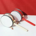 thumbnail image 5 of DGQPLPD Tambour Singe Traditionnel à Main - Instrument de Musique à Percussion pour Enfants - Parfait pour les Performances en Maternelle et les Réunions de Famille, 5 of 5