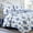 Classic Block, variant on Cozy Line Home Fashions Jasmine Floral 100% Cotton Reversible Quilt Bedding Set, Coverlet Bedspread (Porcelain Vase, Queen - 3 Piece)