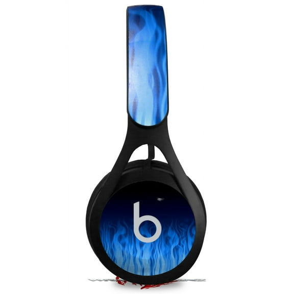 Skin Decal Wrap for Beats EP Fire Blue HEADPHONES NOT INCLUDED