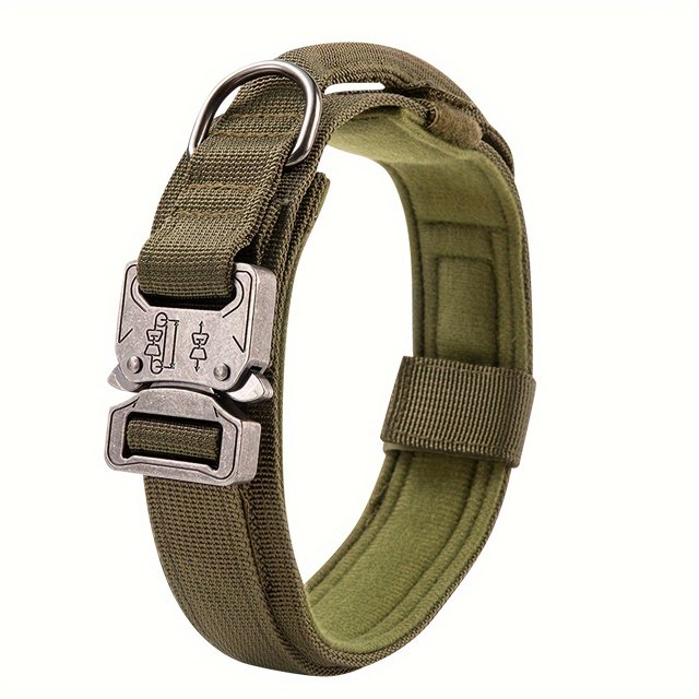 CNKOO Durable Shock-Absorbing Bungee Dog Collar with Handle for Medium to Large Dogs