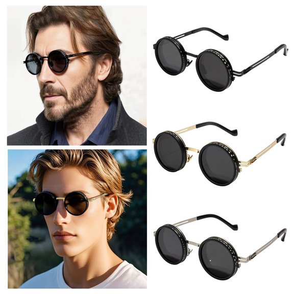 Hand Made Nd-400 9 Gears Round Polarized Adjustable Dimming Men Sunglasses women Filter Diving Fishing