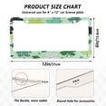 thumbnail image 7 of Aluminum License Plate Frame 2 Pack Car Exterior Accessory Car Tag Holder for Front Rear Plates Cars Decor Various Patterns Shamrocks, 7 of 7