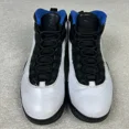 thumbnail image 4 of Ni - ke Air Jordan 10 Retro Orlando 2018 Mens 10.5 White Blue Black Shoes Basketball, 4 of 5