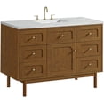 thumbnail image 3 of James Martin Vanities 545-V48-Fenc Laurent 48" Single Basin Poplar Wood Vanity Set - Light, 3 of 7