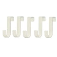 thumbnail image 2 of Trayknick Over The Door Cabinet Drawer Hooks - Heavy Duty Z-Shape Carbon Steel Metal Hook for Kitchen Cabinet Narrow Door Back Holder (5Pcs), 2 of 8