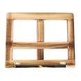 thumbnail image 2 of Foldable Recipe Book Stand,Wooden Frame Reading Bookshelf,Tablet Pc Support Stand, 2 of 8