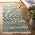 thumbnail image 2 of SAFAVIEH Montauk Georgeanna Geometric Runner Rug, Green/Ivory, 2'3" x 8', 2 of 6