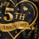 thumbnail image 2 of LHSHID 5 Year Wedding Anniversary Blanket 5 Year Anniversary Blanket Gifts for Him/Her 5 Year Marriage Anniversary Romantic Gifts 5th Anniversary Wedding Gifts for Husband/Wife/Couples 30"x40", 2 of 7