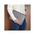 thumbnail image 3 of For Macbook Air 15 inch Case 2023 2024 A3114 M3 A2941 M2 Liquid Retina Display Touch ID Hard Shell Dual Layer Protective Cover with Fold Stand and & Keyboard Skin Cover & Type C Adapter, 3 of 7