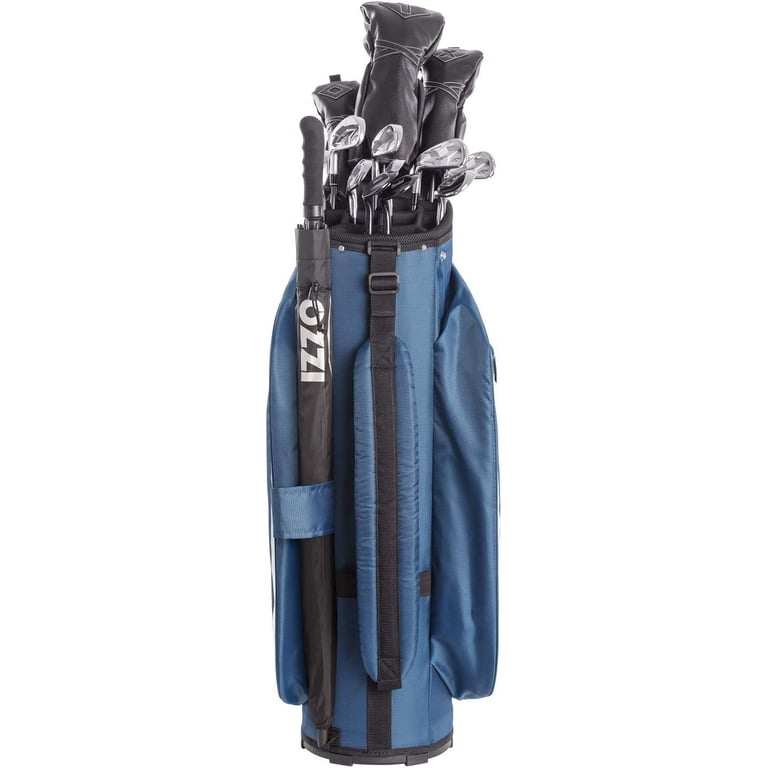 IZZO Golf Ultra-Lite Cart Bag, Navy/Light Blue photo 2