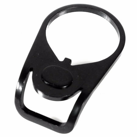 Steel Ambidextrous Curve Mount Strap Single Point Sling Plate Adapter