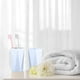 thumbnail image 4 of Juego de accesorios de baño de 5 piezas con dispensador de jabón, cepillo de dientes, vaso, jabonera, bandeja de baño, juego de ducha, caja, juego de botellas de baño, bandeja de accesorios de baño, j, 4 of 7