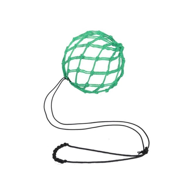 koolsoo Coup de Pied de Soccer Ajustable Garçons Compétences de Soccer Ballon de Soccer Filet Kicker Vert