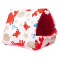thumbnail image 6 of Cozy Winter Hamster Nest - Semi-enclosed Warm Cotton Nest with Cartoon Pattern, 6 of 8