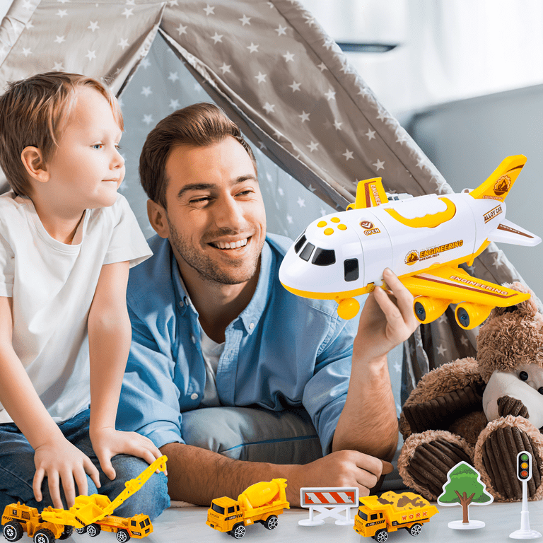  UNIH Toddler Airplane for 2 3 4 5 Year Old Boys