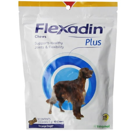 UPC: 0017030045673 | Flexadin Plus for Large Dogs (90 chews)