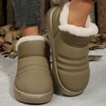 thumbnail image 6 of Women's Waterproof Anti-Slip Moccasin Boots with Thick Sole - Indoor & Snow Use, 6 of 7