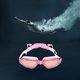 thumbnail image 5 of Gafas de natación de silicona con tapón para los oídos, polarizadas, antifugas de agua. rosado, 5 of 8