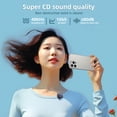 thumbnail image 2 of One-Trigger-Two 2.4G Wireless Microphone Magnetic Attachment Clip On Mic for, 2 of 8