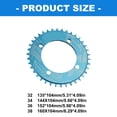 thumbnail image 5 of AOOOWER Bicycles 104BCD Crank Narrow Wide Chainring 32T/34T/36T/38T Aluminum Alloys Bike Round Cycling Tooth Chainwheel Parts, 5 of 10