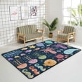 thumbnail image 4 of Soft Rug Large Area Rugs, Cute Sea Animals Comfortable Indoor Carpet, Baby Play Mat for Living Room Bedroom Nursery Home Decor Floor Mat, 80x58inch, 4 of 6