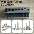 thumbnail image 4 of Bolt/Screw Length Sorter Tray with 7 Measuring Slots, M3 Bolt Sorter, Portable M3 Screw Toolbox Organizer for Precision Sort, Small Parts Organizer for Store Hardware Nuts, 4 of 6