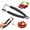 Black, variant on Stainless Steel Cherry Pitter Tool Compact Portable Fruit Core Remover for Kitchen Effortless Operation Easy To Use Durable Design