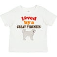 thumbnail image 3 of Inktastic Great Pyrenees Dog Lover Boys or Girls Toddler T-Shirt, 3 of 5