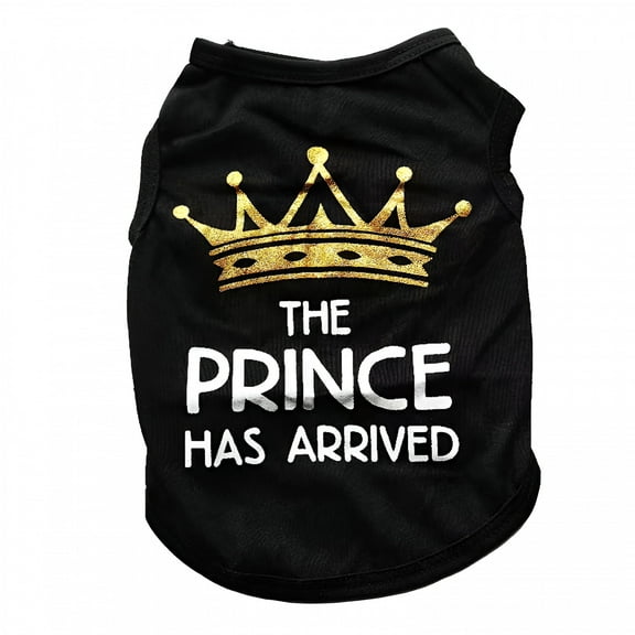 TELOLY Dog Shirts, Summer Breathable Dog T Shirts, Cute Puppy Sleeveless Vest Tee Shirt Pet Sweatshirt Apparel for Small Medium Dogs Boy and Girl Clothes