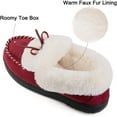 thumbnail image 7 of Ravelier Women's Moc Memory Foam Slipper, 7 of 7