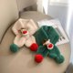 thumbnail image 2 of Bufanda para niños, bufanda de invierno cálida de felpa para bebés, bufanda gruesa a prueba de viento para niños y niñas, linda bufanda de ciervo navideño, 2 of 5