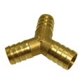 thumbnail image 4 of LOVIVER Y-piece Brass Garden Hose Adapter Y-shaped Hose Connector Pipe Coupling Plug 19mm, 4 of 5