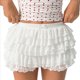 thumbnail image 3 of Pantalones Bombachos de Encaje Multicapa Y2K para Mujer, Pantalones Cortos con Volantes, Pantalones Cortos de Calabaza, Enaguas Dulces con Cintura Elástica. S, 3 of 7
