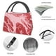 thumbnail image 4 of Fotbe Striped Meat Bolsa Térmica Portátil con Estampado, Bolsa de Entrega de Alimentos Aislada, Bolsa Reutilizable de Gran Capacidad para Comidas y Supermercado, 4 of 6