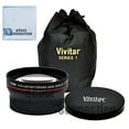 thumbnail image 1 of Vivitar Pro Series 62mm Objectif Grand Angle Haute Définition 0.43x pour Tous les Appareils Photo + Chiffon en Microfibre eCostConnection, 1 of 3