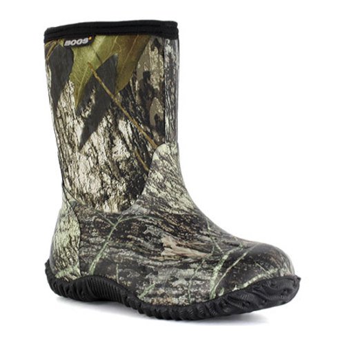 Bogs Bogs Boots Boys Kids Classic Mid Waterproof 7 Youth Camo 51366A