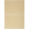 thumbnail image 2 of Nourison Positano Indoor/Outdoor Yellow 7' x 10' Area Rug (7x10), 2 of 9