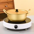 thumbnail image 6 of QHUDLV Korean Ramen Noodles Pot Aluminum Korean Drama Soup Pot with Lid Noodles Milk Heating Soup Pot Fast Cooking Noodle, 6 of 9