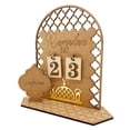 thumbnail image 1 of Calendario de cuenta regresiva de Ramadán de madera: decoraciones DIY de Ramadán para suministros para fiestas festivas, 1 of 9
