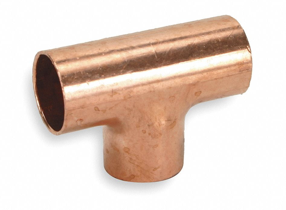 Plumbing Fitting NIBCO 1 1/4 inch x 1 1/4 inch x 1 inch Copper Tee NEW 