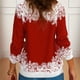 thumbnail image 5 of Minnieouse Sudadera de calle para mujer, jersey con cuello y puños acanalados, ropa de mujer de manga larga Prendas para la parte del cuerpo A 5XL, 5 of 6